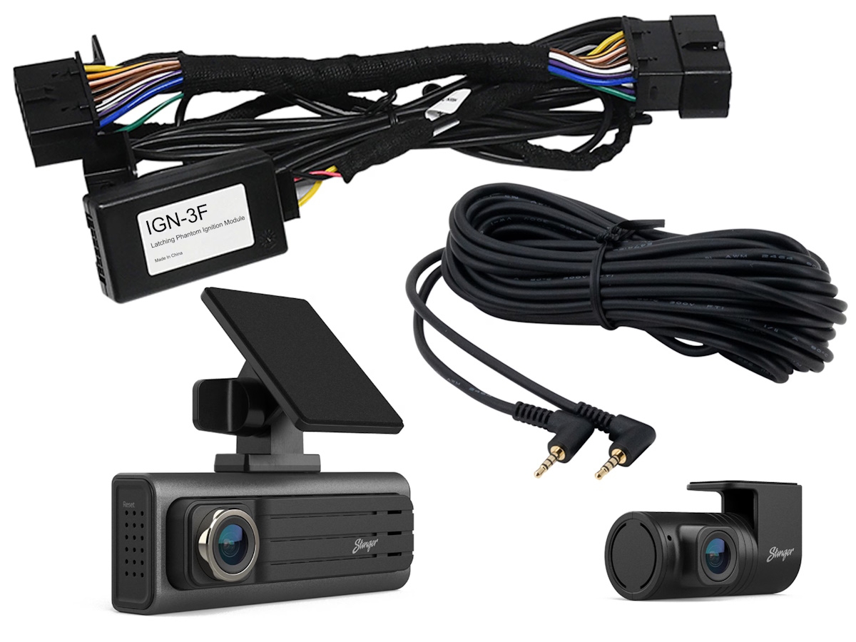 Chevrolet Stinger Opsis Dash Cam Kit With Full HD 1080p