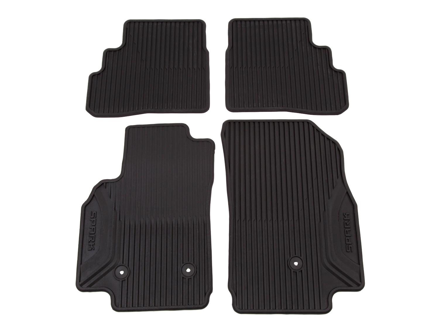 WeatherTech All-Weather Floor Liners - 1st Row, Black, For Vehicle Model W32