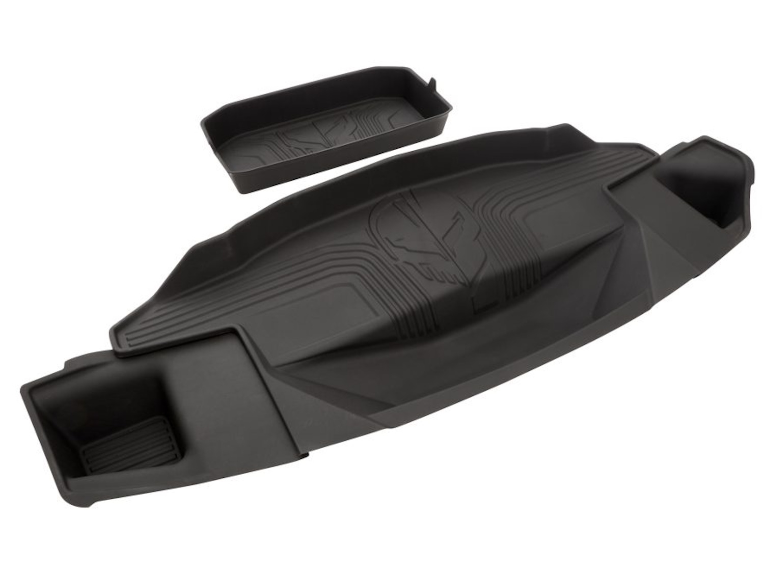 OEM GM C8 Corvette Molded Cargo Liner - 2020-2024 Coupe - Black 84840624