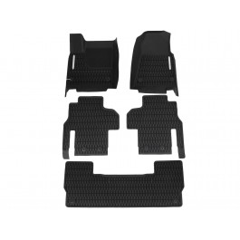 Mopar All Weather Rubber Floor Mats For First Second Third Rows