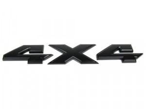 2006-2012 Matte Black Dodge Ram Cummin Turbo Diesel High Output Emblems U