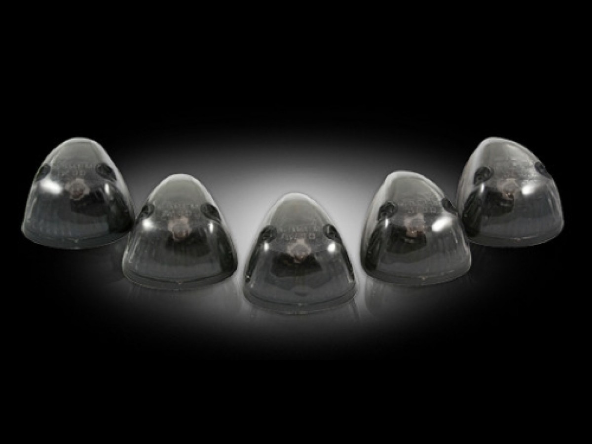 Recon 264345WHBK Cab Roof Lights - 5-Piece Smoke Lens Kit For Ram 2500 (Fits Specific Years) - View #5