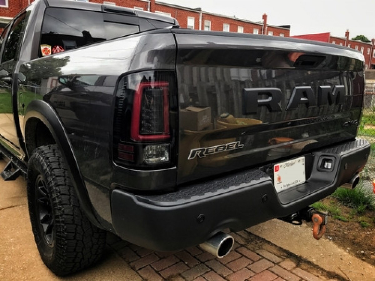 RECON Tail Lights OLED Dark Red Smoked Lens - 264369RBK