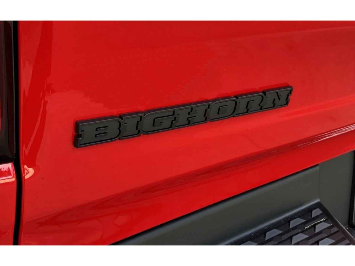 Mopar Emblem Blacked Out Bighorn Tailgate Badge - 68282632AC | All Mopar  Parts, image size:1200x900