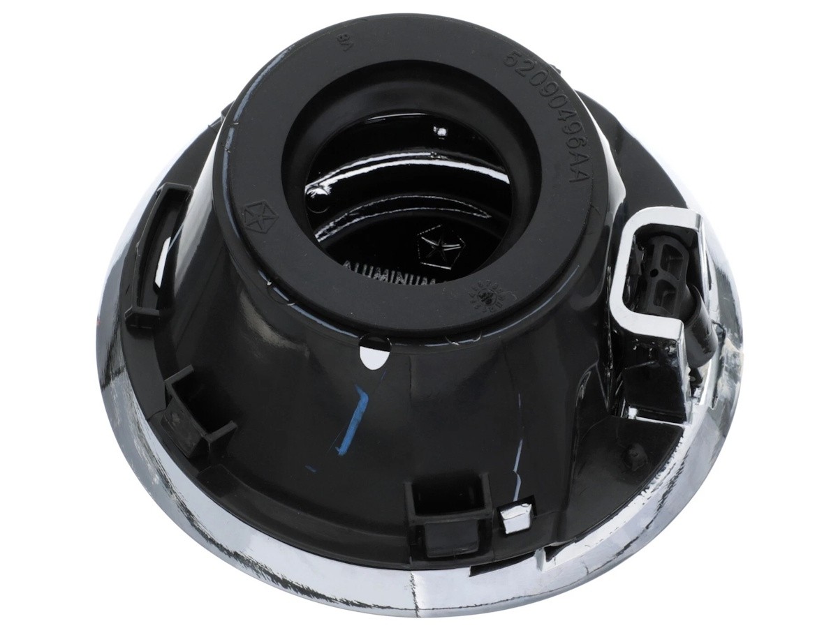 Mopar Fuel Filler Door Chrome And Black With Fuel Logo From Last