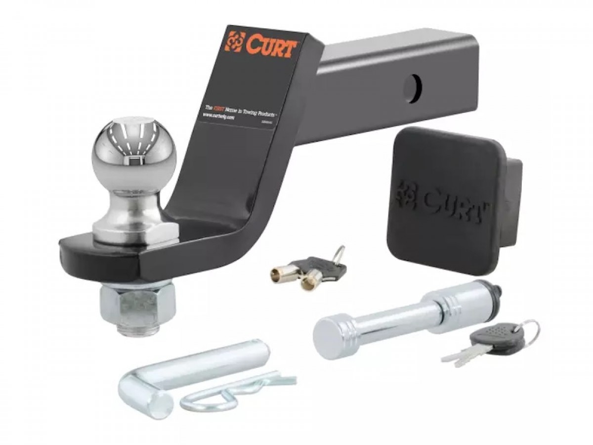 Mopar Curt Towing Starter Kit With 2Inch Tow Ball / 2Inch Shank / 4
