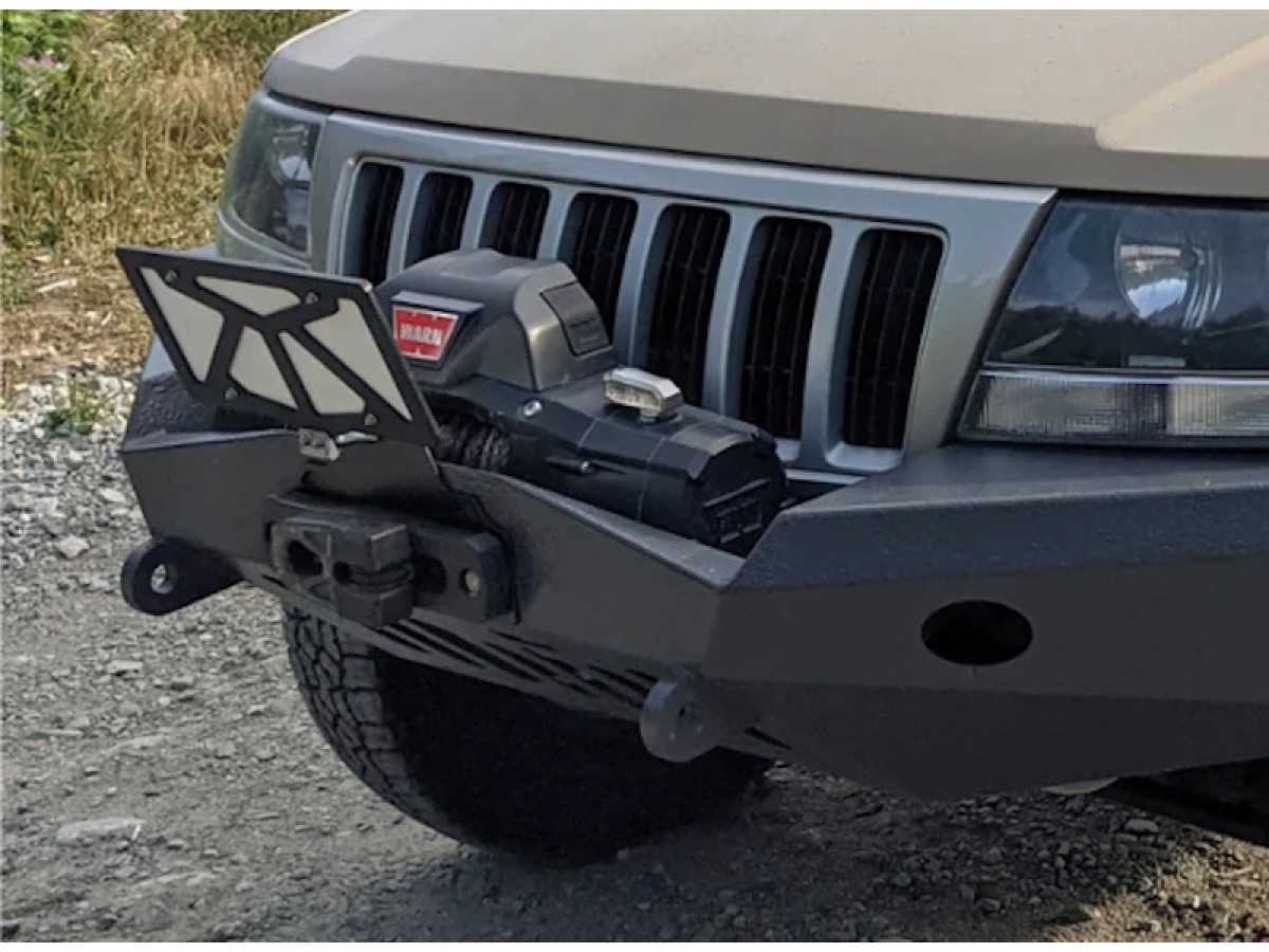 thumbnail image 2 of Genuine Mopar Front Bumper License Plate Mounting Bracket For 2016-2019 Jeep Grand Cherokee 2 of 5