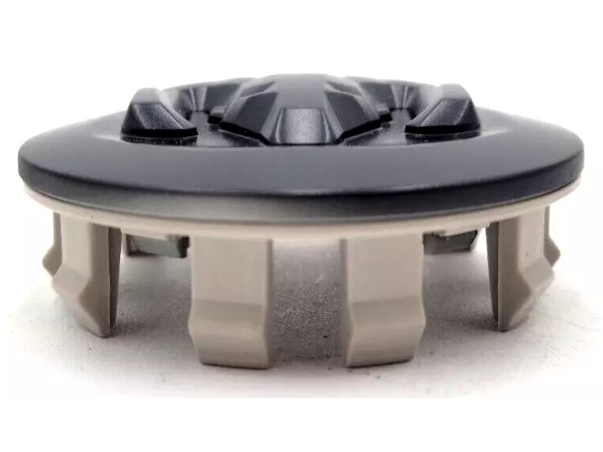 Mopar Wheel Center Cap Matte Black With Rams Head Logo