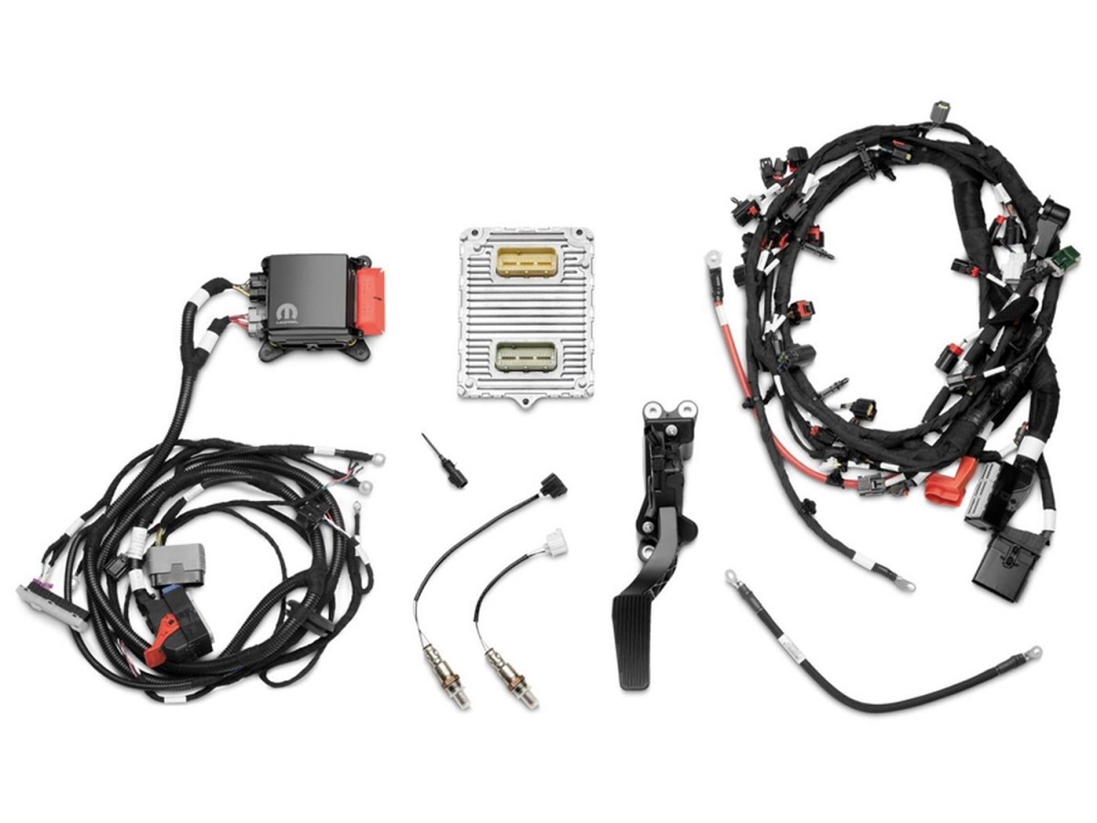 Mopar Performance 345 Stage Crate HEMI Non-EO Engine Wiring