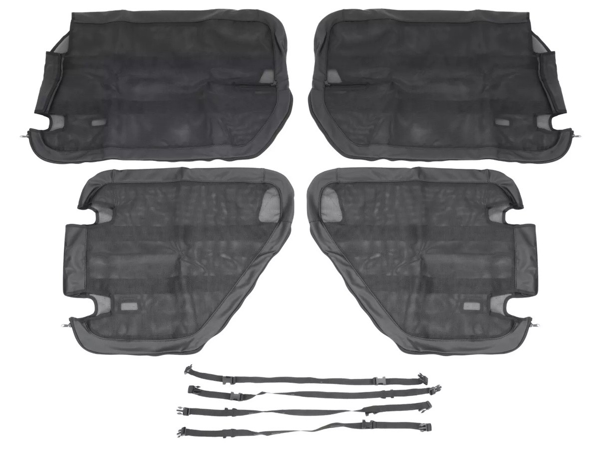 Mopar Mesh Door Covers For Tube Doors - 4 Door - 77072564AA | All