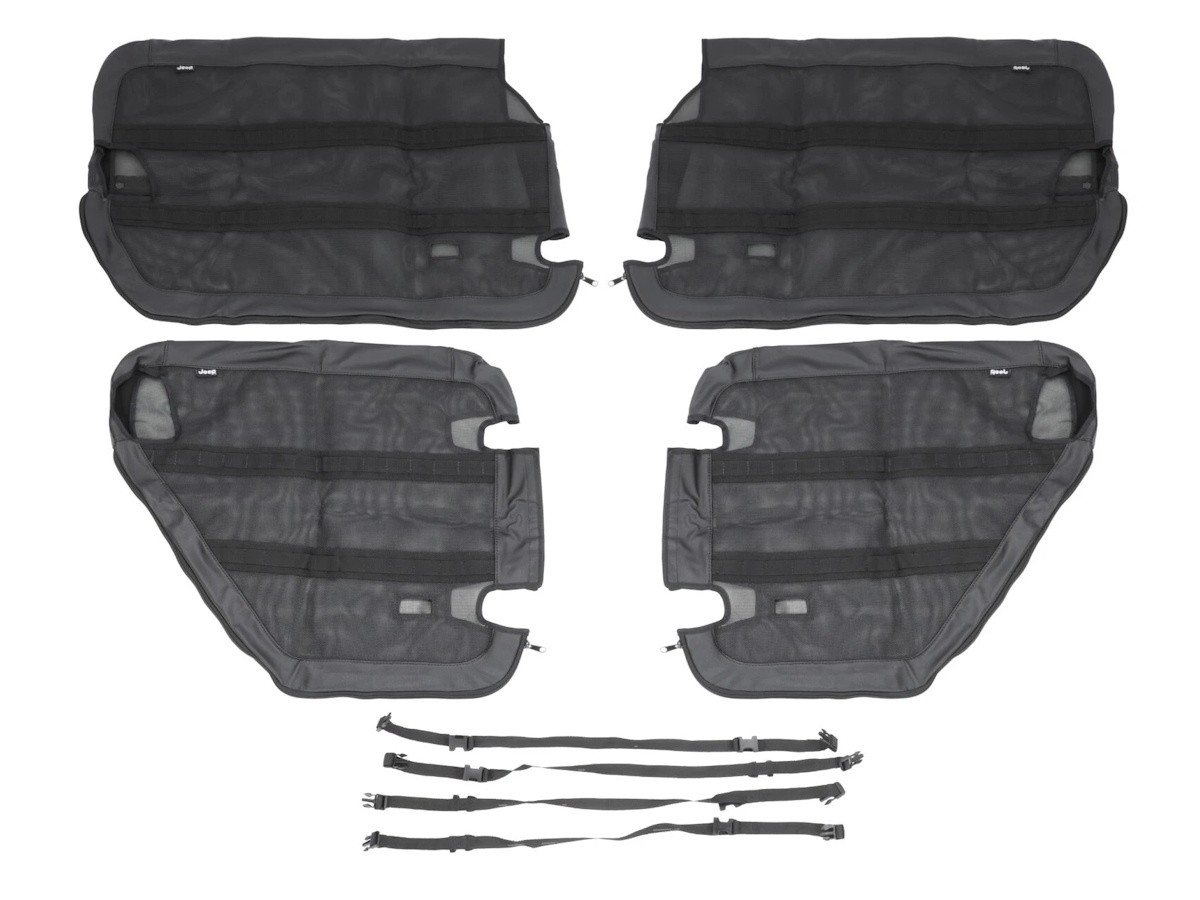 MOPAR トラックカバー 未開封 Mopar Mesh Door Covers For Tube Doors - 4 Door - 77072564AA | All