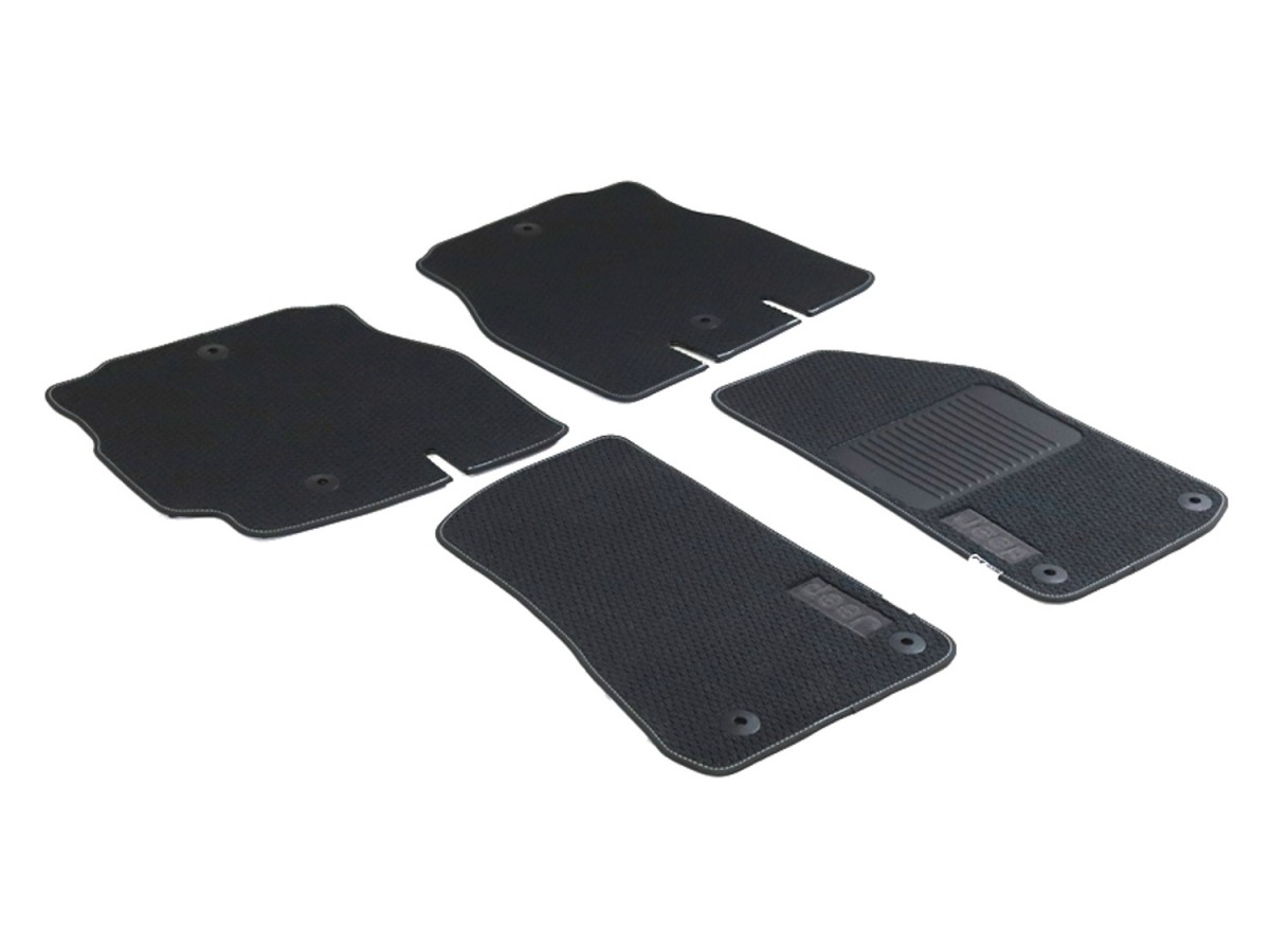 Mopar Carpet Mats 4 Door 80th Anniversary Kit Of Four Mats