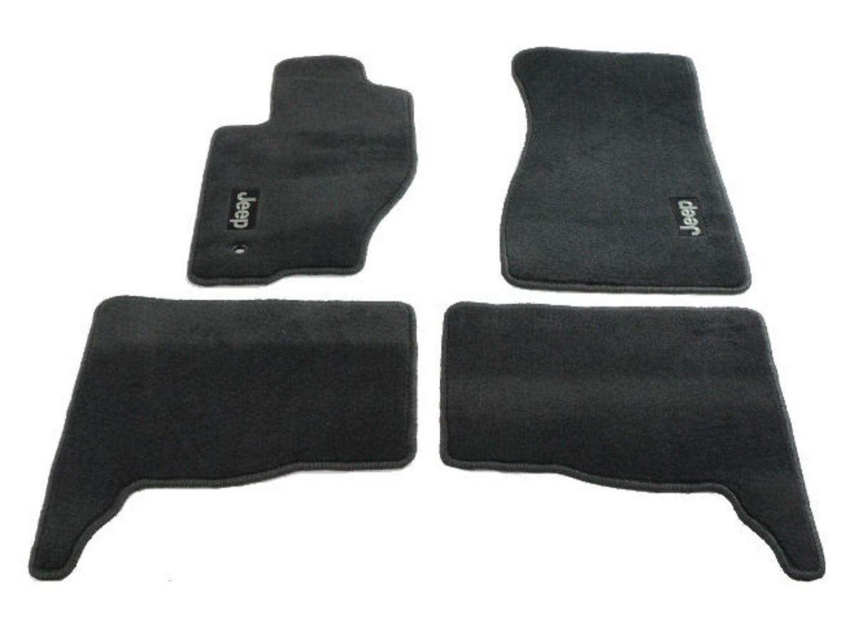 Mopar Floor Mats Carpeted Dark Slate Gray - 82211587AC | All Mopar Parts