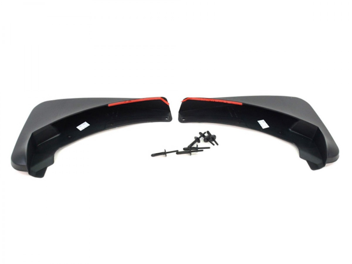 Mopar Paraspruzzi Deluxe Posteriori (Set Da 2) Per Dodge Challenger 2009-2013 – Nero, Modellati Su Misura