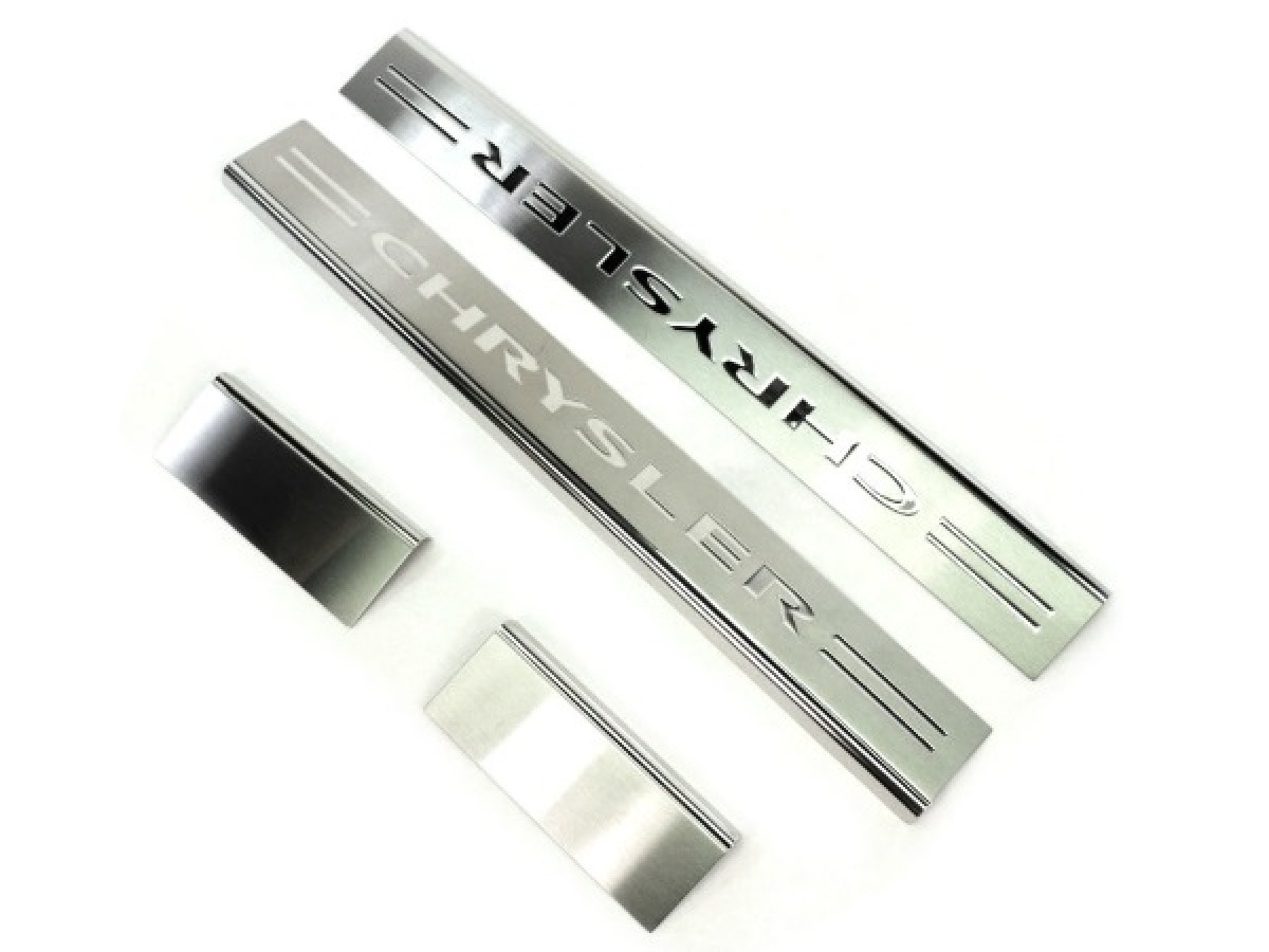 Genuine Mopar Door Sill Guards Stainless Steel 82212285AB All Mopar
