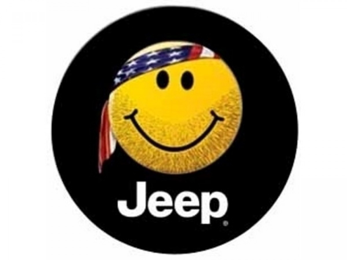 【人気投票 1~37位】ハイブランド人気ランキング！ Cloth Cover Tire Spare Mopar Smiley 82212306 - Logo Face ビジネス・経済