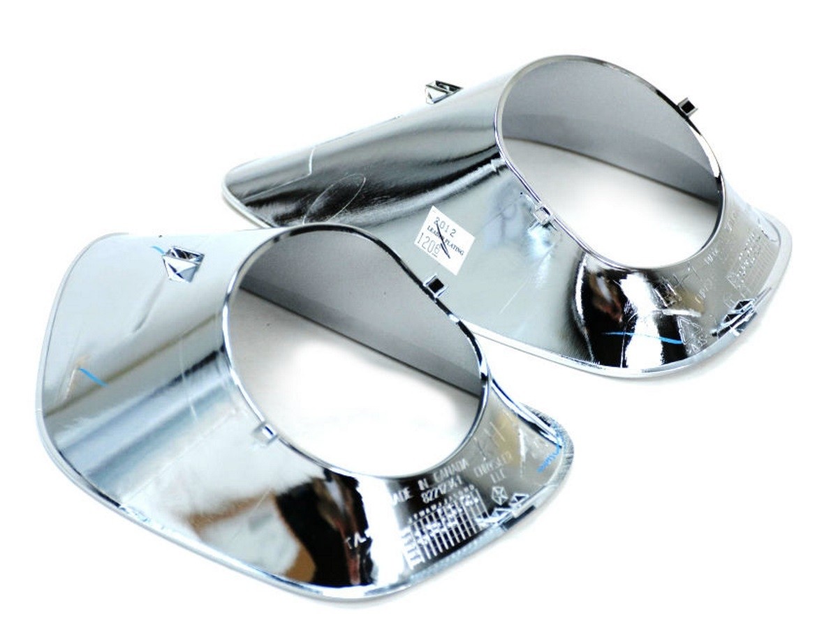 Mopar Fog Lamp Bezels Chrome - 82212341AB | All Mopar Parts