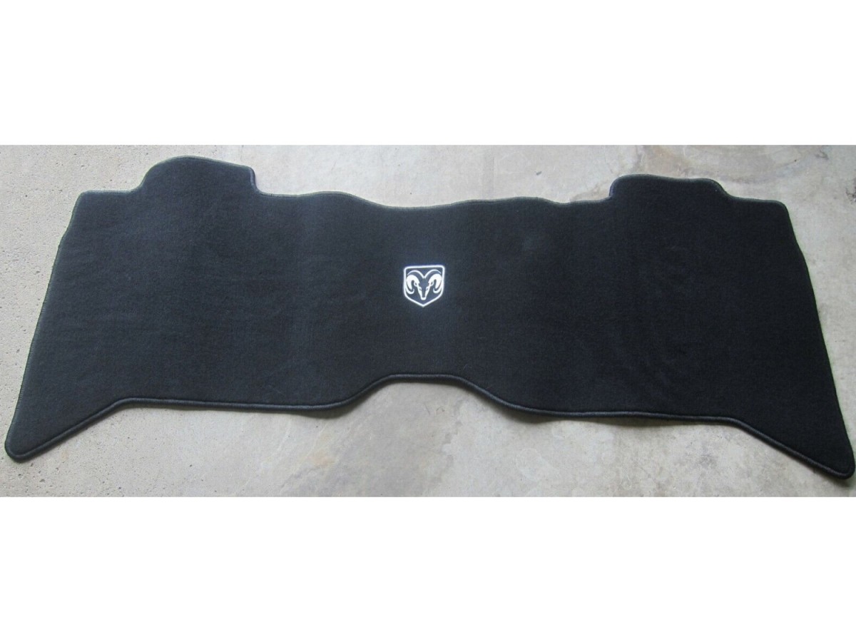 Mopar Floor Mats Crew Cab Rear Black - 82213400AB | All Mopar Parts