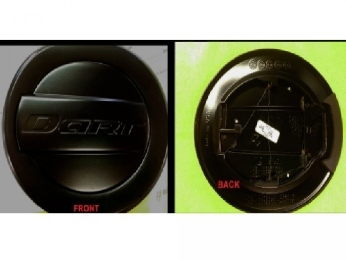 Genuine Mopar Fuel Filler Door Black 82213633 All Mopar Parts