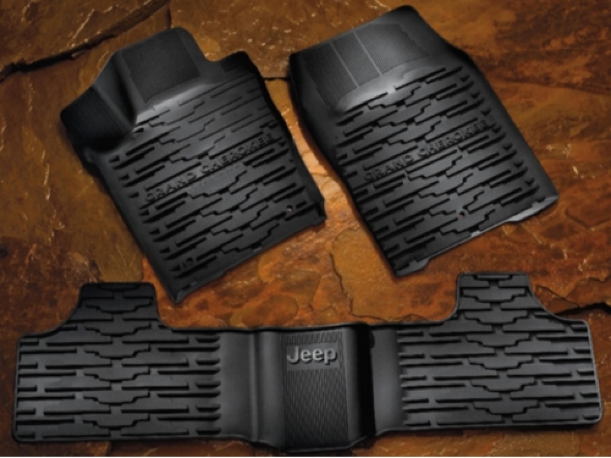 Genuine Mopar Rubber Mats Black Part No 82215577ac