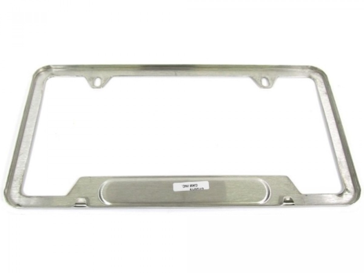 Mopar Plate Frame Polished W/ Challenger Logo - 82214923 | All