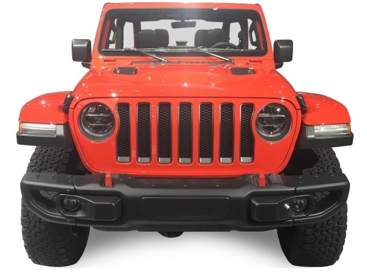 Mopar OE Front Rubicon 3-Piece Steel Off Road Bumper - 82215121AJ
