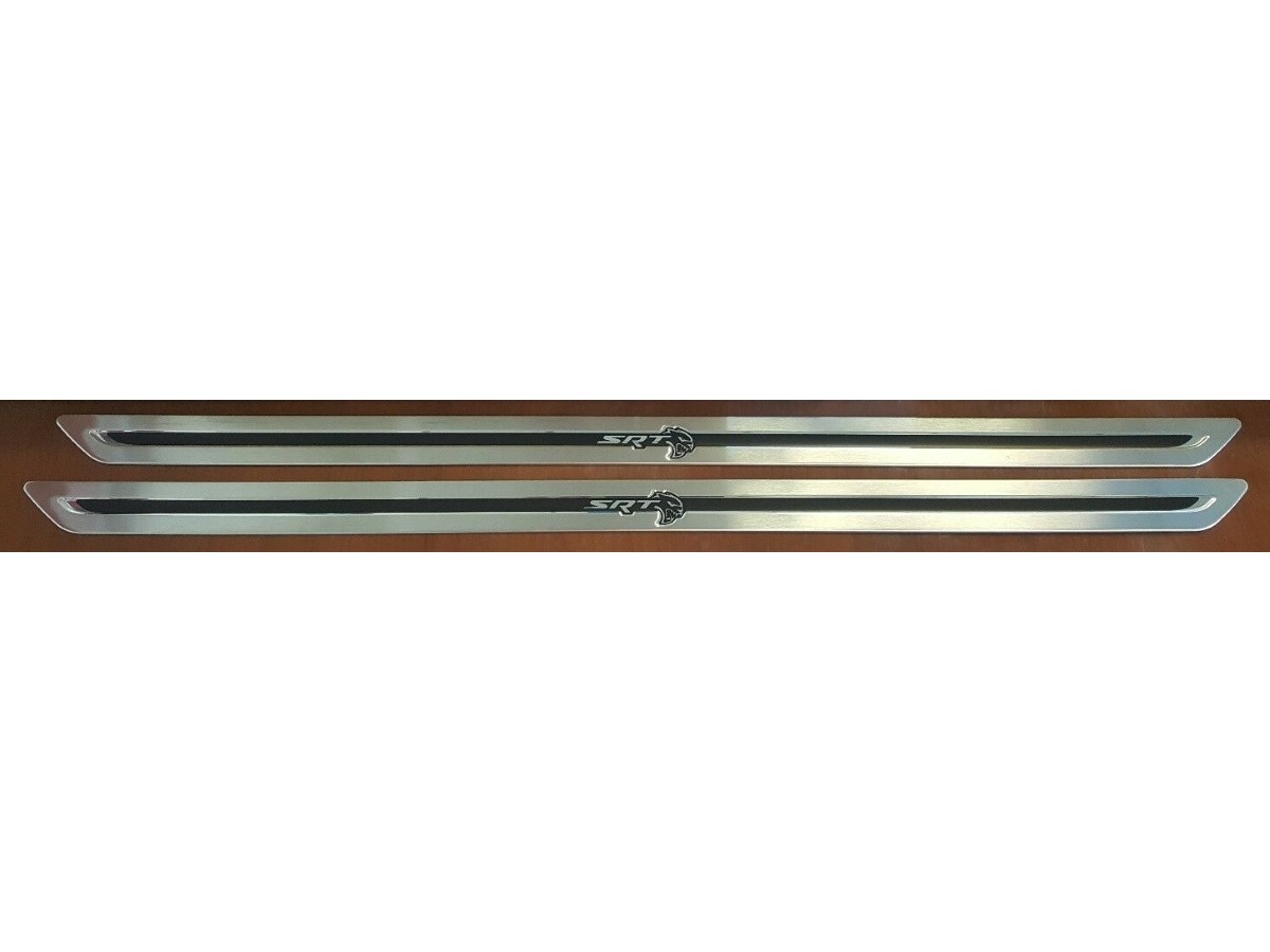 Mopar Door Sill Guards - Hellcat Logo - 82215309 | All Mopar Parts