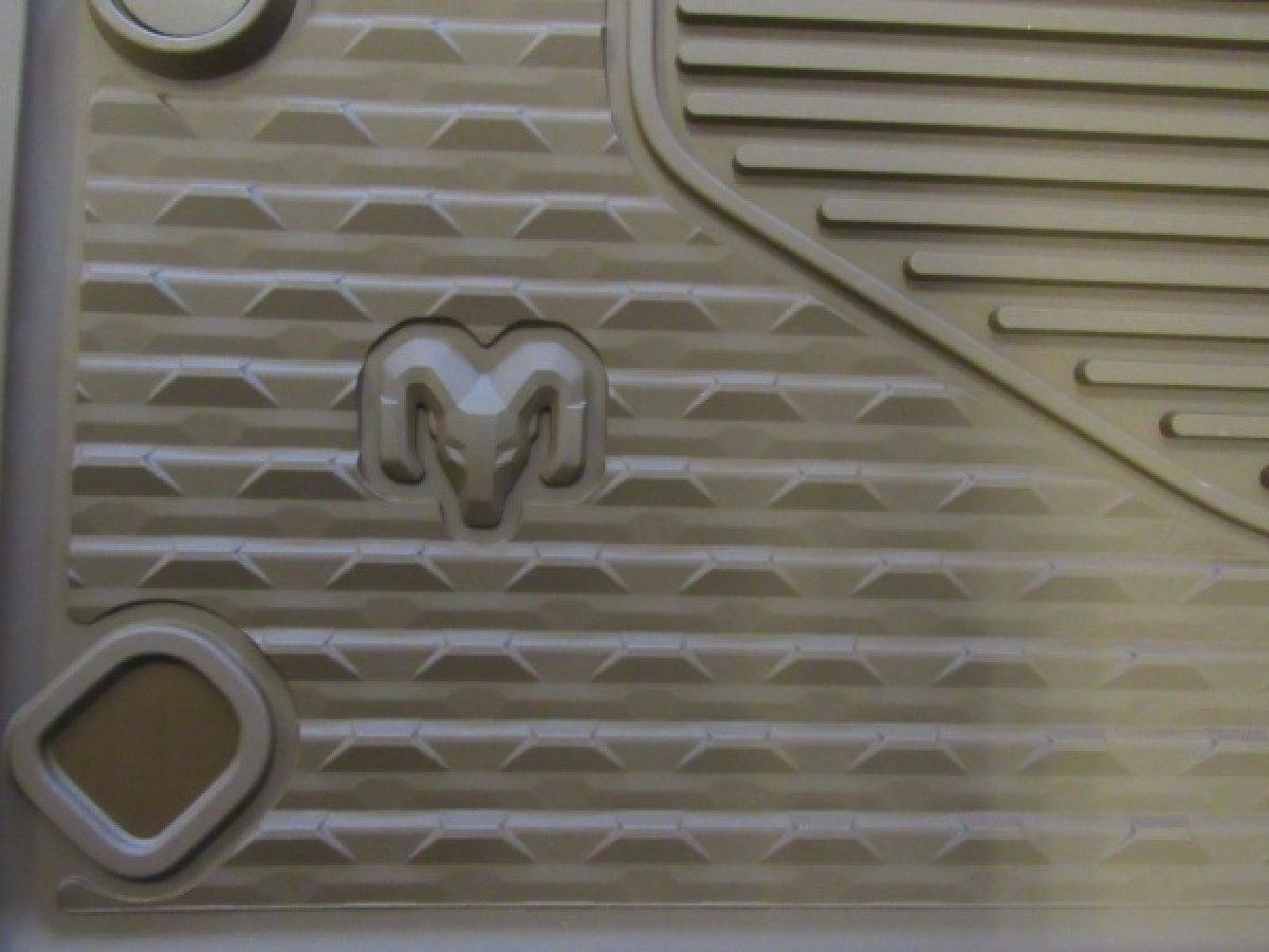 Mopar All-Weather Slush Mats Crew Cab Brown - 82215320AD | All