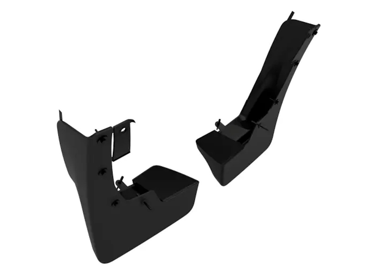 Mopar Splash Guards Front Pair Molded For Trucks Without Fender