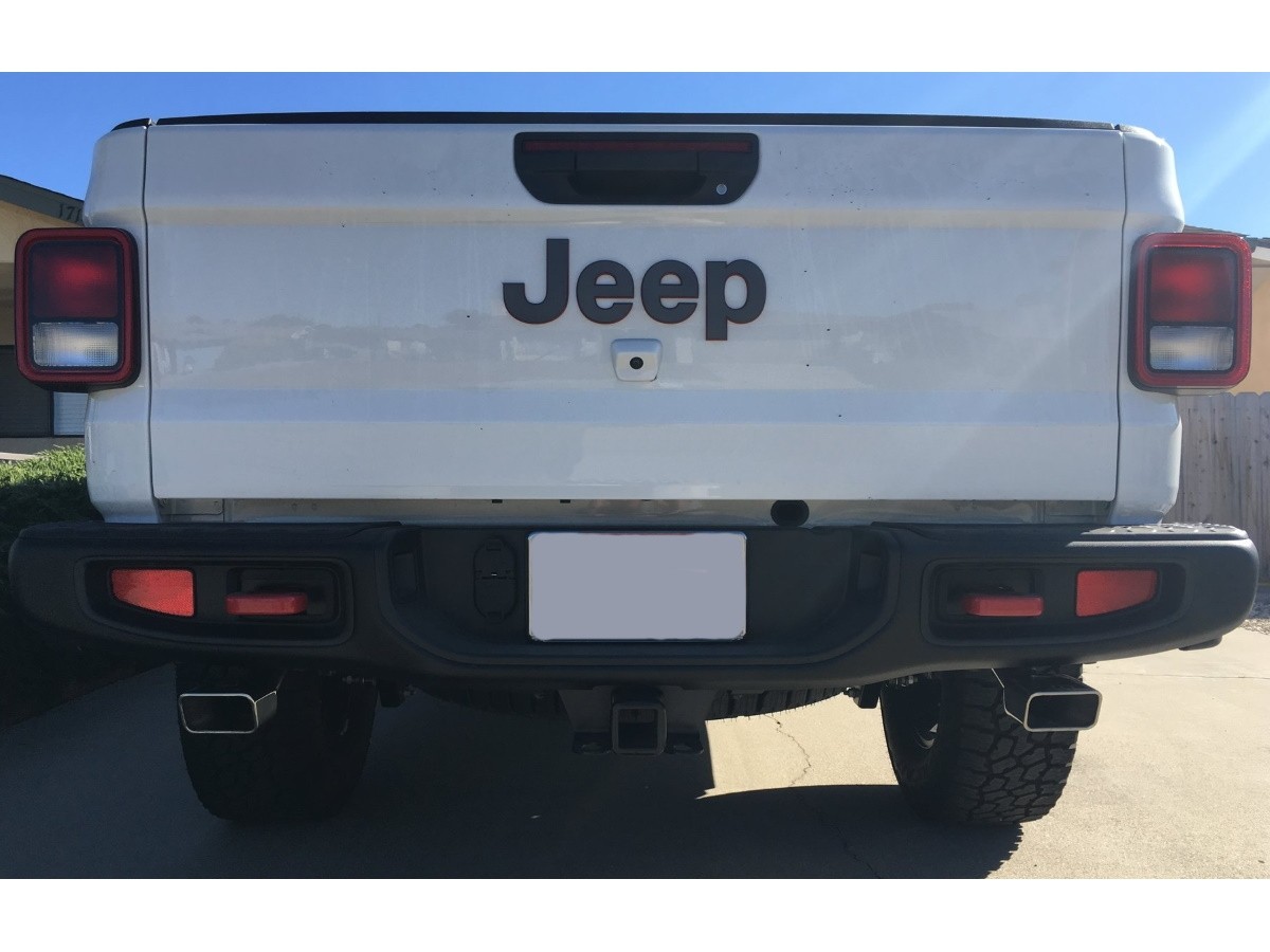 Genuine Mopar Cat Back Dual Exhaust Chrome Exhaust Tips Part No 82215642ab