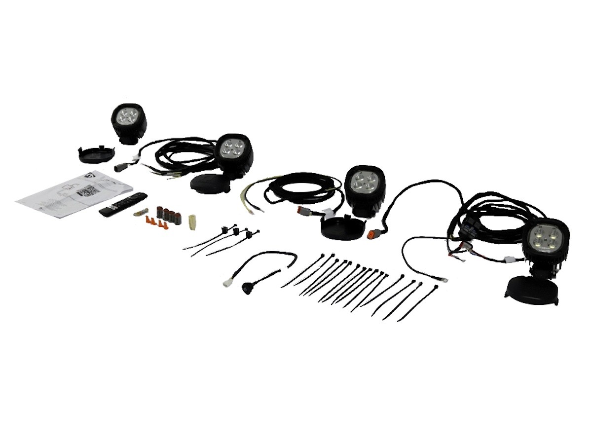 アマテラスループ　パーツ Mopar LED Five Inch Off Road Lights Kit Of Four For Ram Rack