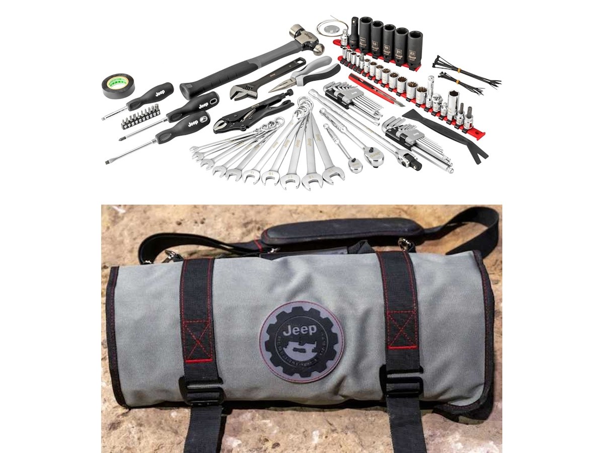 Mopar Jeep Performance Parts Tool Kit 83 Pieces With Gray Case By