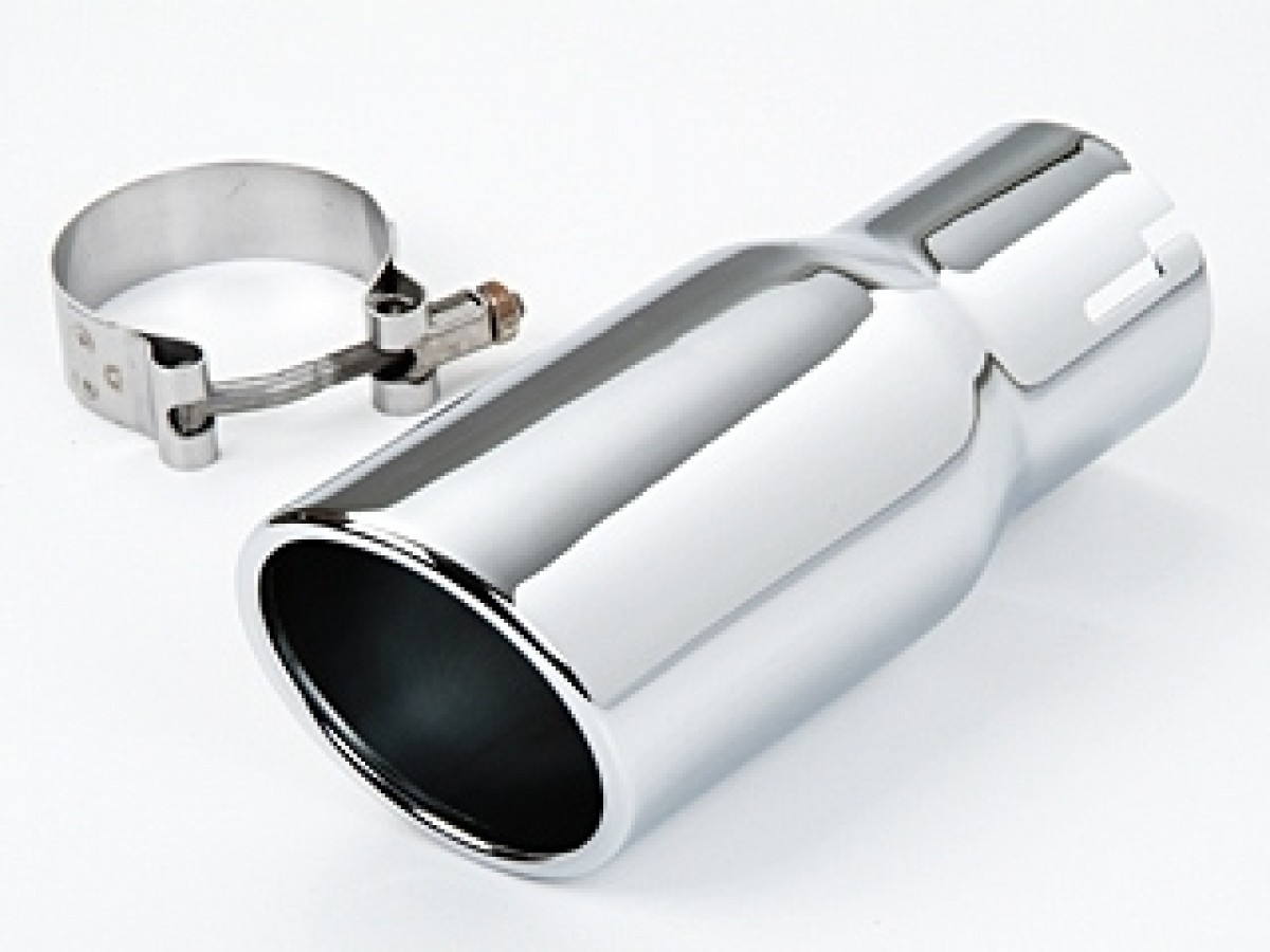 Genuine Mopar Exhaust Tip Chrome Stainless Steel 82208095AB All
