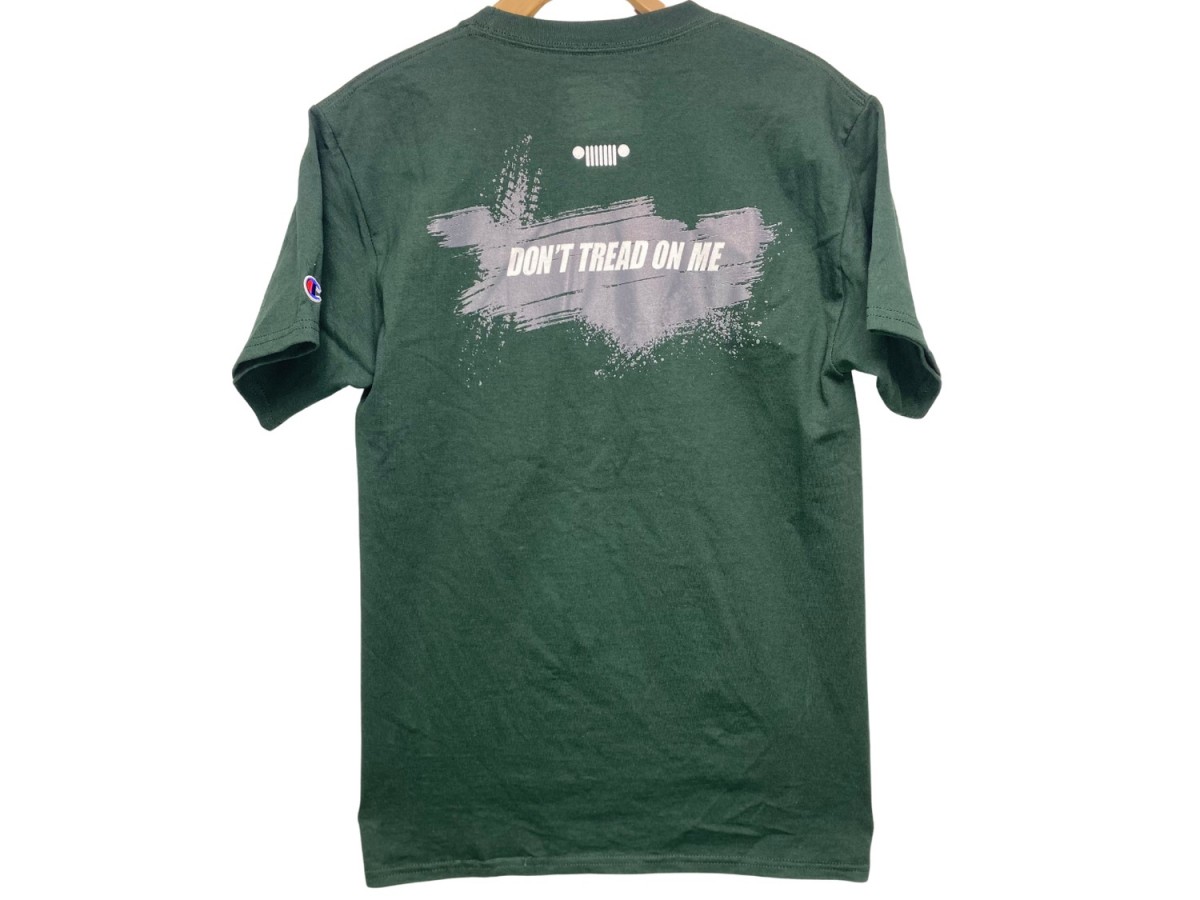 Jeep Short Sleeve T-Shirt Don't Tread On Me With Jeep Grille