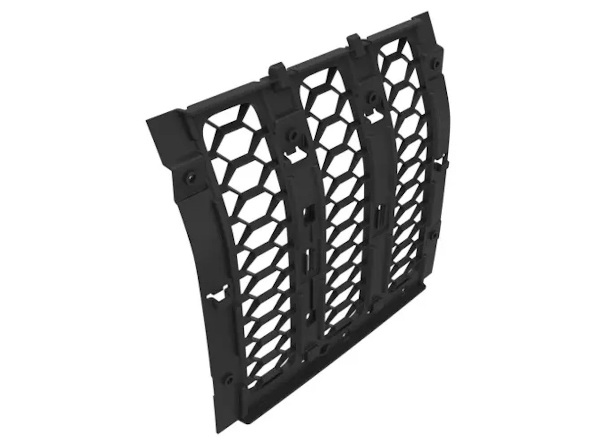 CKPEOR Grille Avant Nid D'Abeille Pour Jeep Wrangler JK JKU 2007-2017 - Kit Inserts Maille Protection