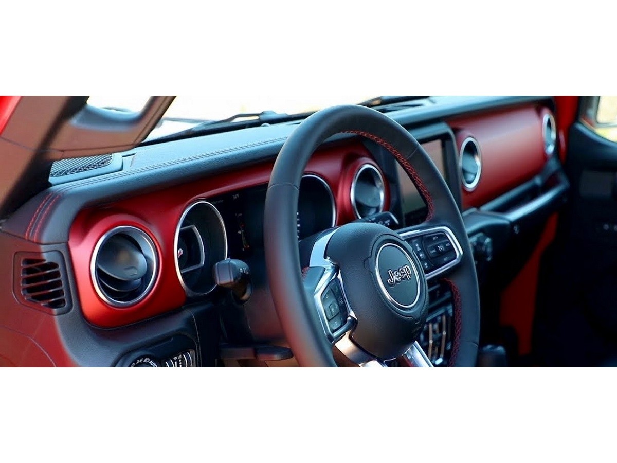 Chrome AC Vent Trim Rings For Jeep Wrangler JK 2007-2010 - 4-Piece Set, ABS Plastic