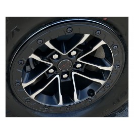 Buy Mopar 17x8.0 Inch Beadlock Capable Wheel Machined Face / Black