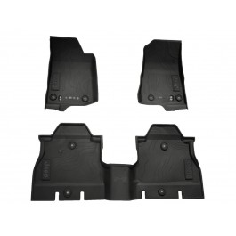 Buy Mopar Rubber Floor Mats 4 Door With Black Jeep Logo
