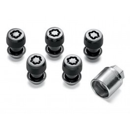 Buy Mopar M14 x 1.5 Black Wheel Locks Kit Of Five - 82216386AA