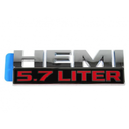 Buy Mopar Emblem HEMI 5.7 Liter Chrome - 68149700AB | Mopar