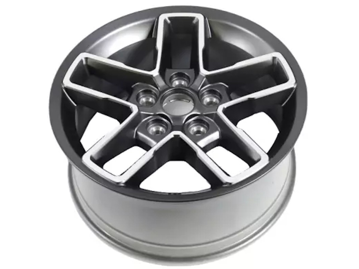 ジープ純正 17インチホイール 背面タイヤ Buy Mopar Wheel 17x7.5 Inch Mojave X Dark Gray With Painted