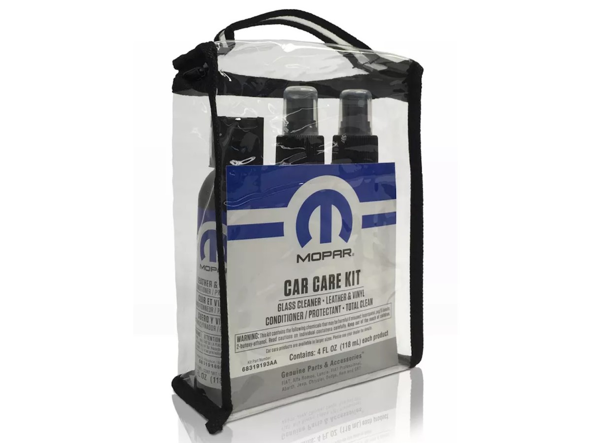 Buy Mopar Car Care Kit With Glass Cleaner / Leather & Vinyl