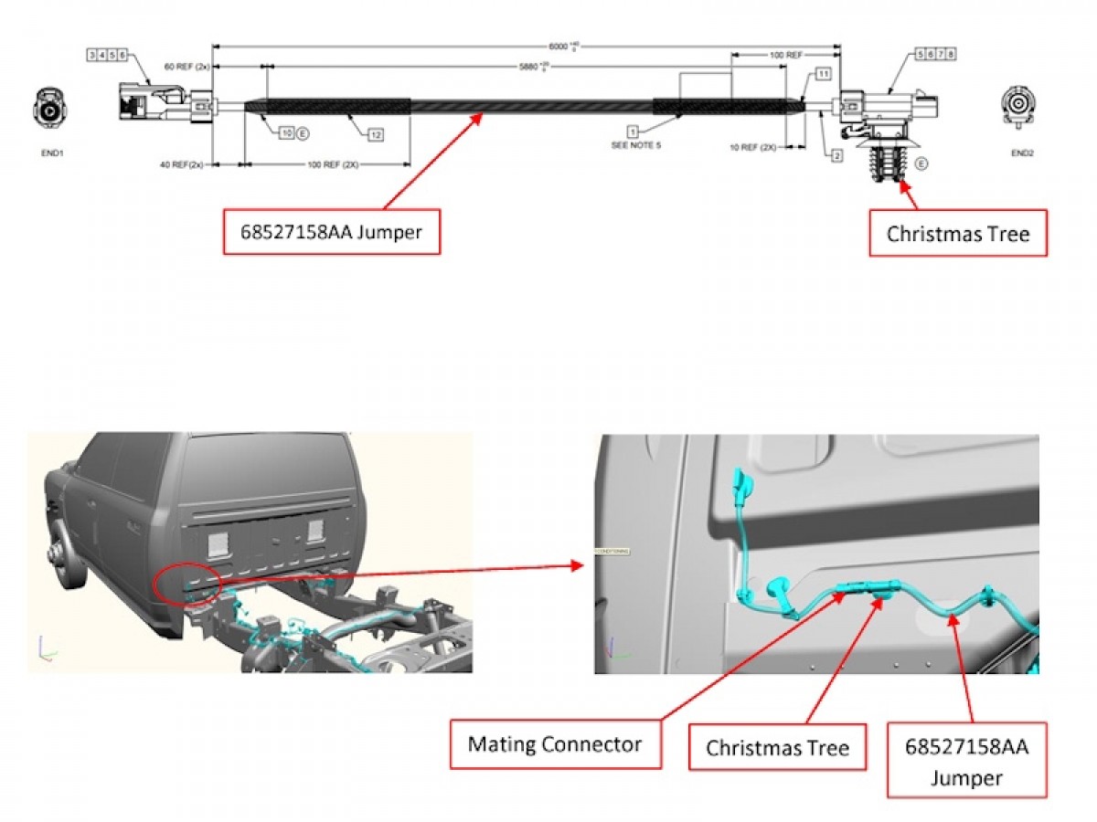 Buy Mopar Trailer Camera With Tow Mode DRVM Digital Rear View