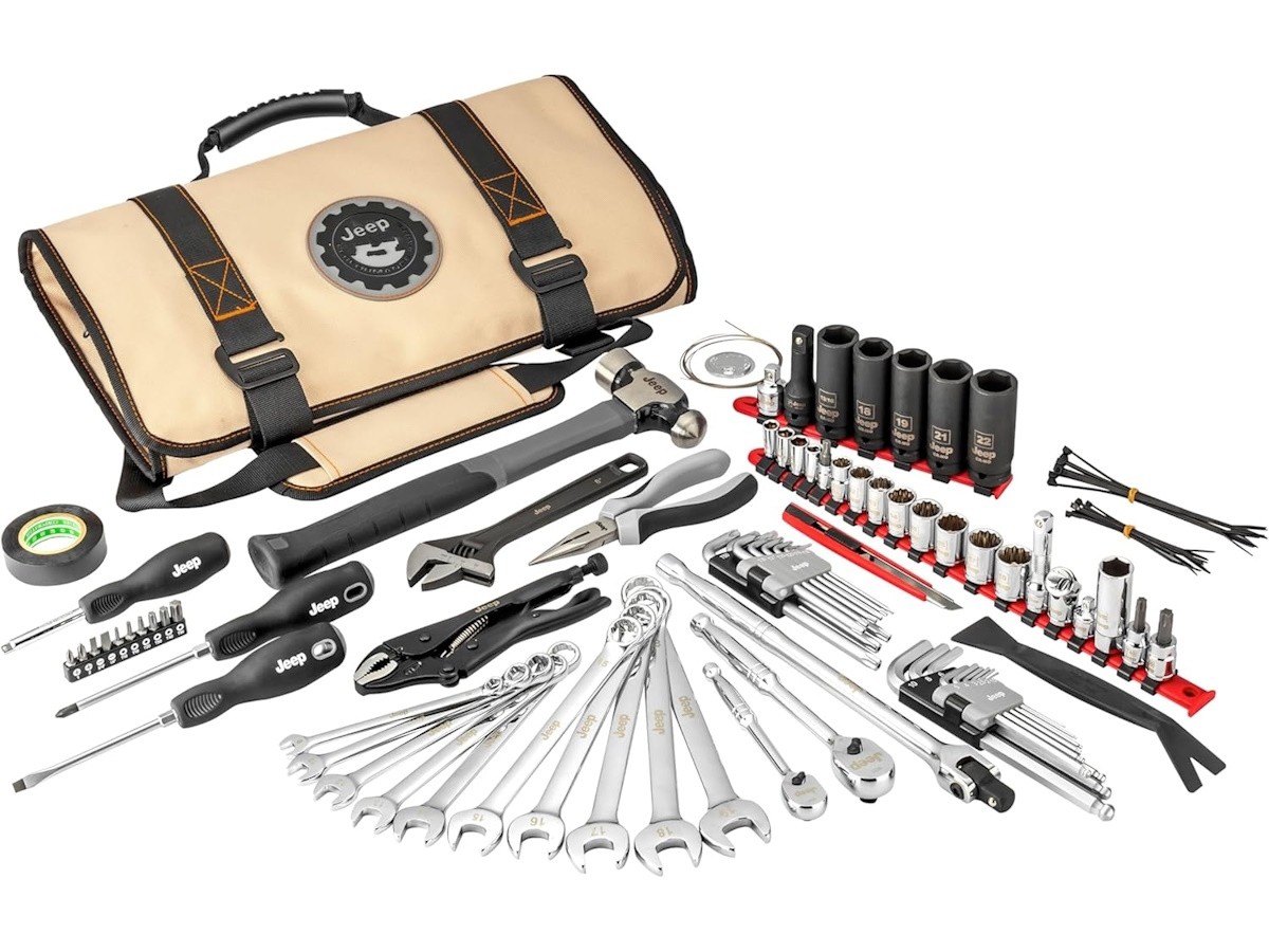 ラングラージーンズ toolbox Buy Mopar Jeep Performance Parts Tool Kit 83 Pieces With Tan Case