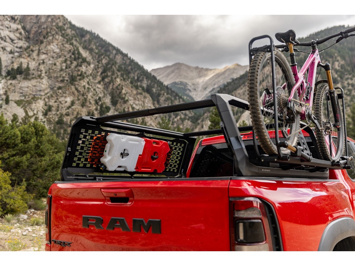 Buy Mopar IBEX Adjustable Black Bed Rack With Two Cross Bars For 6