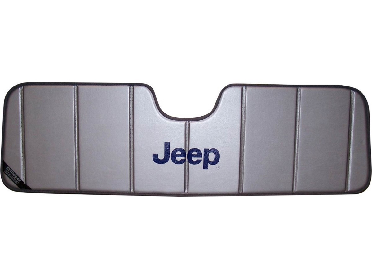 Buy Mopar Sunshade With Jeep Logo - 82203133AB | Mopar Original Parts