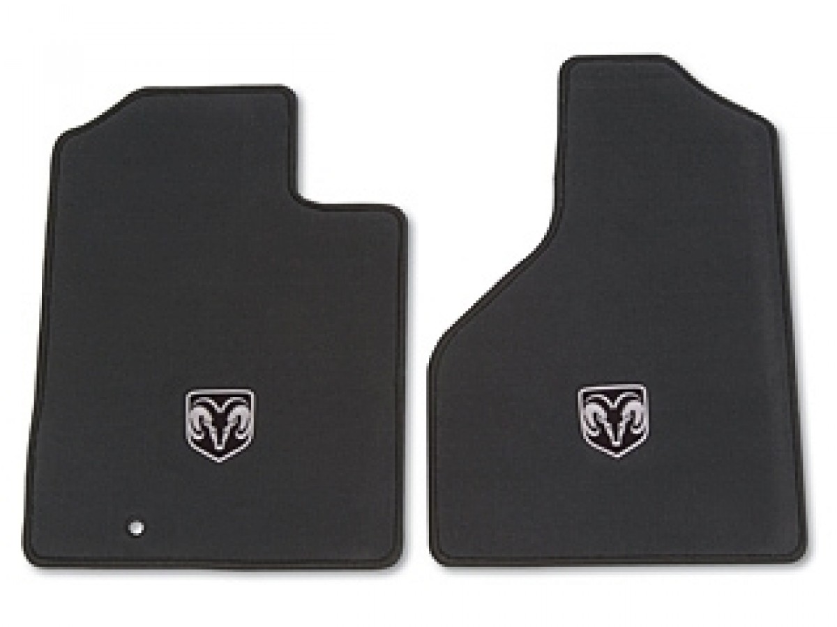 Buy Mopar Floor Mats Carpeted Front Slate - 82209555AC | Mopar