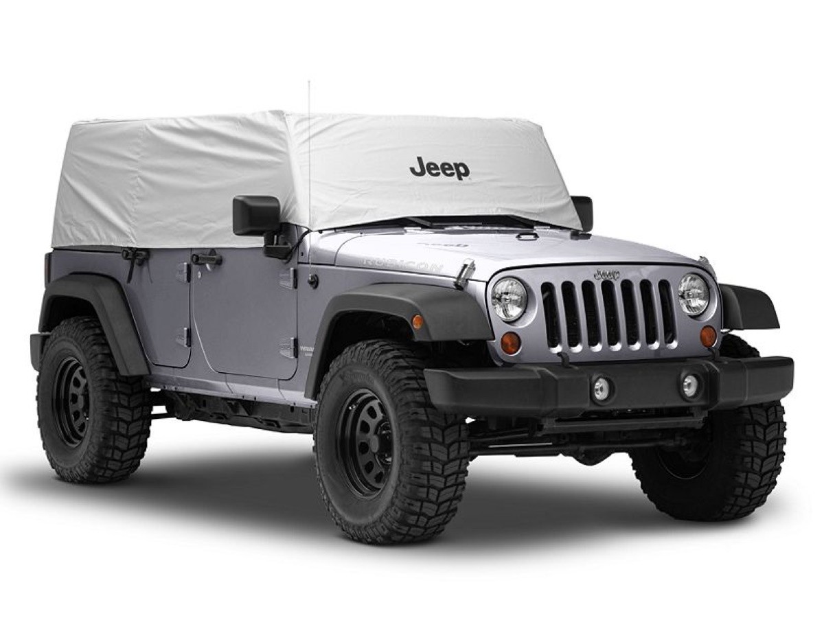 Buy Mopar Vehicle Cover for Cab Silver - 82210324AB | Mopar
