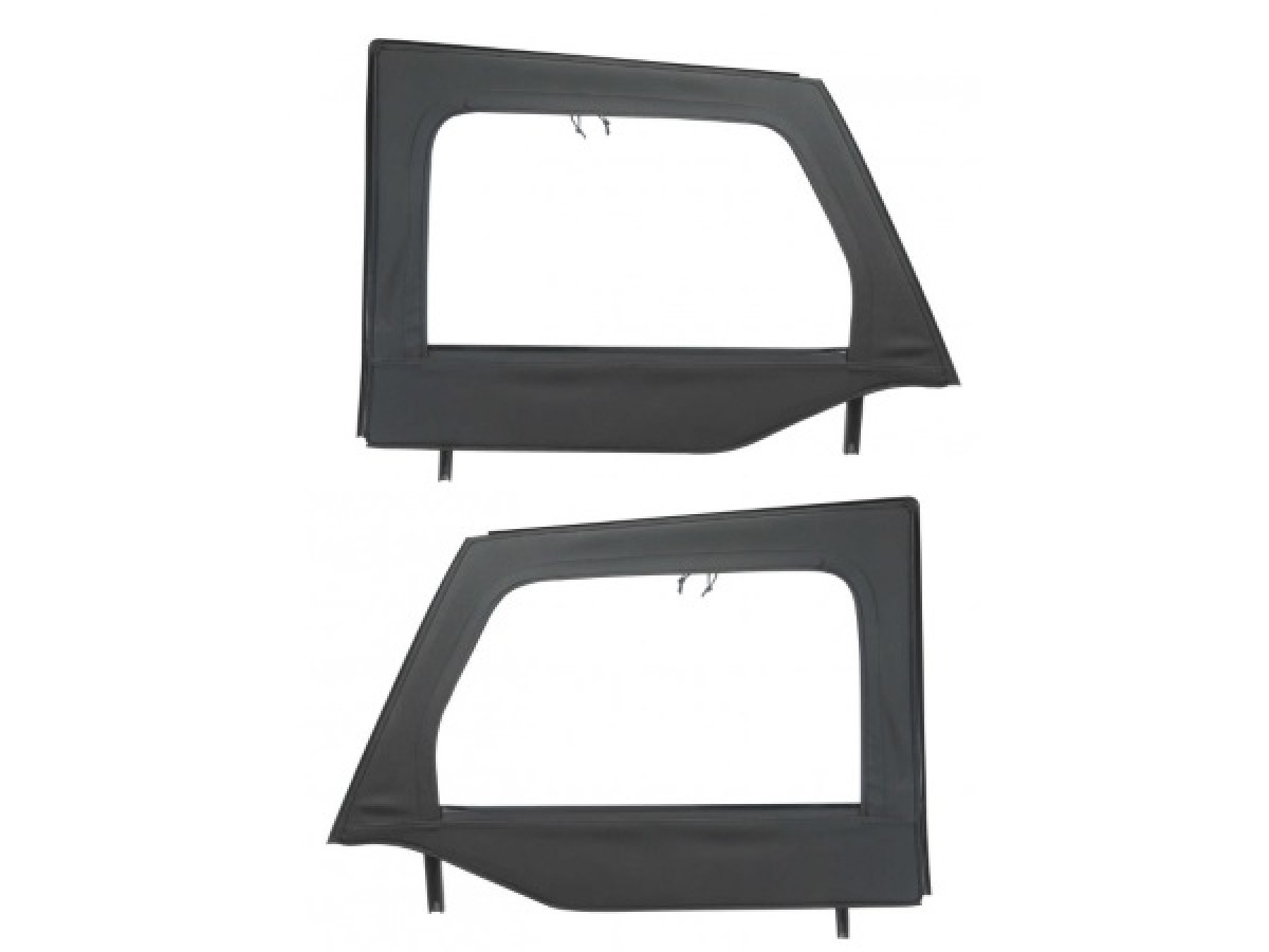 Buy Mopar Windows Front Upper Half Door Black - 82212132 | Mopar