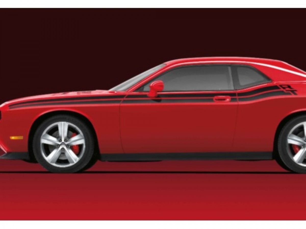 Buy Mopar Decal Kit R/T Bodyside Stripe Kit Black - 82212650